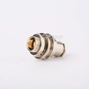 RF connector C9-JY5 blind plug straight male with SYV-50-3 wire thread through wall fixing adapter RG58 RF connector C9-JY5 blind plug straight male with SYV-50-3 wire thread through wall fixing adapter RG58