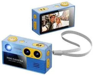 4K Retro Mini Keychain Thumb Camera Outdoor Sports Camera Children Multiple Filters Camera Camera Video Filming As Shown 4K Retro Mini Keychain Thumb Camera Outdoor Sports Camera Children Multiple Filters Camera Camera Video Filming As Shown