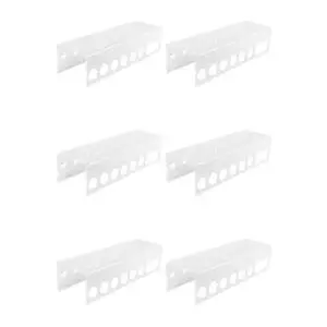 6X Wall-Mounted Acrylic Dry Erase Marker Holder, 6 Slot Clear Eraser Marker Organizer For Office School Home 6X Wall-Mounted Acrylic Dry Erase Marker Holder, 6 Slot Clear Eraser Marker Organizer For Office School Home