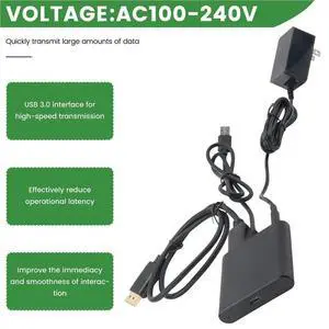 For PS5VR2 PC Adapter PSVR2 Computer Converter For Steamvr Gaming Accessories Adapter Power Kit And Displayport Cable US US P For PS5VR2 PC Adapter PSVR2 Computer Converter For Steamvr Gaming Accessories Adapter Power Kit And Displayport Cable US US P