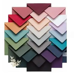 100PCS Morandi Small Envelopes, 145X112mm Mini Blank Paper Gift Envelopes For Greeting Cards, Holiday Presents 100PCS Morandi Small Envelopes, 145X112mm Mini Blank Paper Gift Envelopes For Greeting Cards, Holiday Presents