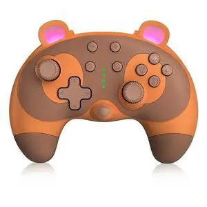 Dual-Operation Mode Gamepad With 6-Axis Gyro,Dual Vibration&Macro Programming,Large-Capacity Game Controller Dual-Operation Mode Gamepad With 6-Axis Gyro,Dual Vibration&Macro Programming,Large-Capacity Game Controller