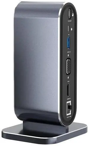 2X 12-In-1 USB C Docking Station USB C Hub Dock Laptop Display Docking Station USB 3.0 Adapter For Mac Computer 2X 12-In-1 USB C Docking Station USB C Hub Dock Laptop Display Docking Station USB 3.0 Adapter For Mac Computer