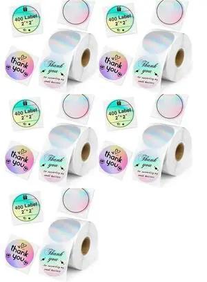 2Inch Thermal els, 2000 Pcs Round Self-Adhesive Direct Thermal Printer el For Color Coding el Printer, Logo 2Inch Thermal els, 2000 Pcs Round Self-Adhesive Direct Thermal Printer el For Color Coding el Printer, Logo