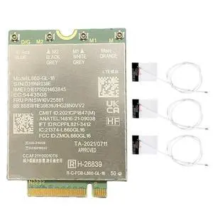 L860-GL-16 4G Module Kit 5W10V25861 For Thinkpad T14 T14s L14 L15 P14S P15V X13 Yoga Gen3 X1 Nano Gen2 T16 P16S Gen1 L860-GL-16 4G Module Kit 5W10V25861 For Thinkpad T14 T14s L14 L15 P14S P15V X13 Yoga Gen3 X1 Nano Gen2 T16 P16S Gen1