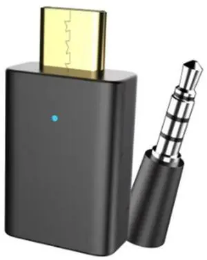 Audio LC3 Bluetooth5.4 Audio Transmitter Aptx-LL/HD Type-C Stereo Music Adapter With 3.5Mic For PC TV PS4/5 Audio LC3 Bluetooth5.4 Audio Transmitter Aptx-LL/HD Type-C Stereo Music Adapter With 3.5Mic For PC TV PS4/5