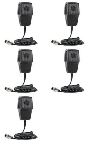 5X CB-507 Microphone 4 Pin Connector Mobile Radio Speaker For Cobra Uniden Galaxy Car CB Radio Two Way Radios 5X CB-507 Microphone 4 Pin Connector Mobile Radio Speaker For Cobra Uniden Galaxy Car CB Radio Two Way Radios