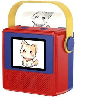 Thermal Inkless AI Printer For Kids 2.4" Eye Protection Screen Instant Drawing Functionality Thermal Inkless AI Printer For Kids 2.4" Eye Protection Screen Instant Drawing Functionality