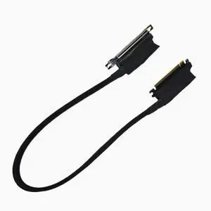 PCIE 5.0 X16 To X16 Graphics Card Extension Cables GPU 512G For Chassis Server RTX50 Dual Reverse Bending 30CM PCIE 5.0 X16 To X16 Graphics Card Extension Cables GPU 512G For Chassis Server RTX50 Dual Reverse Bending 30CM