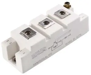High Power Inverter Converter IGBT Power Modules SKM150GAL12V Switching Functionality High Power Inverter Converter IGBT Power Modules SKM150GAL12V Switching Functionality