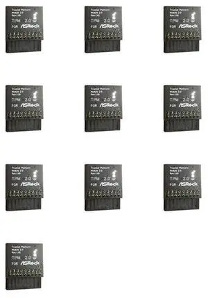 10X Tpm 2.0 Encryption Security Module Board Remote Control TPM2.0 LPC 18Pin Motherboards Card For For 11 10X Tpm 2.0 Encryption Security Module Board Remote Control TPM2.0 LPC 18Pin Motherboards Card For For 11