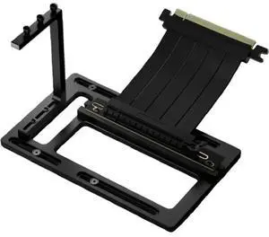 GPU Video Graphics Card Extender Cord 90° PCIE 4.0 X16 Extension Riser Cable Aluminum Alloy Vertical Bracket PE Shielded GPU Video Graphics Card Extender Cord 90° PCIE 4.0 X16 Extension Riser Cable Aluminum Alloy Vertical Bracket PE Shielded