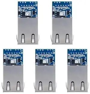 USR-K5 Serial Port To RJ45 TTL UART To Ethernet Module Converter 5PCS For Iot Device TCP/IP Network Module USR-K5 Serial Port To RJ45 TTL UART To Ethernet Module Converter 5PCS For Iot Device TCP/IP Network Module