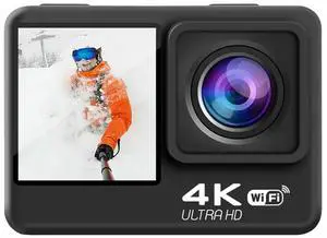 4K 60FPS Action Camera Anti-Shake DV Camera Dual Screen 170° Wide Angle 30M Waterproof Sport Camera 4K 60FPS Action Camera Anti-Shake DV Camera Dual Screen 170° Wide Angle 30M Waterproof Sport Camera
