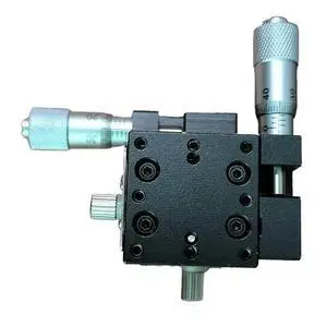 Dual Axis XY 25Mm X 25Mm Precision Fine Adjustment Platform Plate Dismantling Components Dual Axis XY 25Mm X 25Mm Precision Fine Adjustment Platform Plate Dismantling Components
