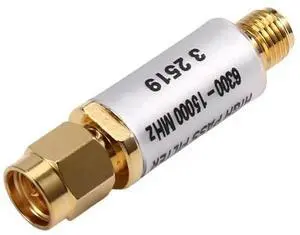 1PCS VHF-6010+ 6300-15000MHZ 50 For RF High-Pass Filter 1PCS VHF-6010+ 6300-15000MHZ 50 For RF High-Pass Filter