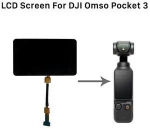 For For Pocket 3 Capacitive Touch Display Replacement Screen Assembly For Pocket 3 For For Pocket 3 Capacitive Touch Display Replacement Screen Assembly For Pocket 3