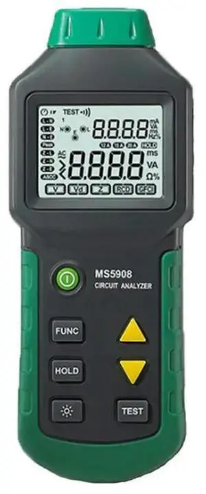 Socket Tester With Voltage Meter Circuit Breaker Analyzer For Plug Wiring Polarity Fault Detection US For Plug US PLUG Socket Tester With Voltage Meter Circuit Breaker Analyzer For Plug Wiring Polarity Fault Detection US For Plug US PLUG