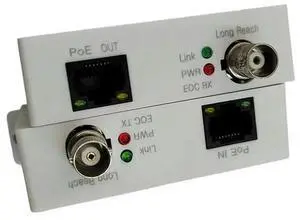 POE Over Coax EOC Converter For Power And Data Transmission Over Regular Over Coax Max 3000Ft Converter POE Over Coax EOC Converter For Power And Data Transmission Over Regular Over Coax Max 3000Ft Converter