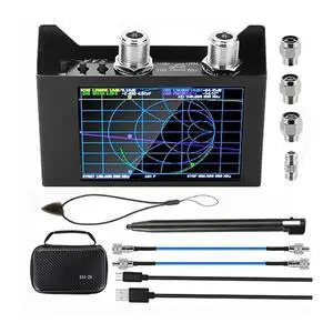 SAA-2N Nanovna Antenna Analyzer Vna 50Khz-3Ghz Vector Network Analyzer 4" LCD Display VHF UHF S Parameter Measurement Tool SAA-2N Nanovna Antenna Analyzer Vna 50Khz-3Ghz Vector Network Analyzer 4" LCD Display VHF UHF S Parameter Measurement Tool