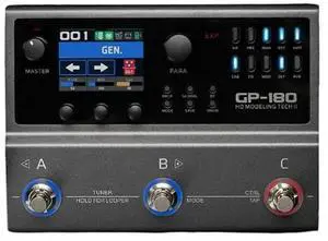 GP-180 Footswitch Multi-Effects Processor Electric Guitar Drum Machine Looper With USB Support IR File Amp Modeling GP-180 Footswitch Multi-Effects Processor Electric Guitar Drum Machine Looper With USB Support IR File Amp Modeling