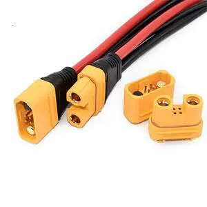 AS150U-F Female Connector 2.0mm Banana Head 18AWG Anti-Ignition with Signal Pin Lithium Waterproof Socket Parts AS150U-F Female Connector 2.0mm Banana Head 18AWG Anti-Ignition with Signal Pin Lithium Waterproof Socket Parts