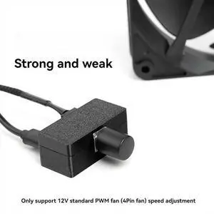 Fan Speed Controller 4Pin PWM Fan Governor TYPE-C Power Supply DIY Watercooling Cooler High Power PWM Fan Governor Fan Speed Controller 4Pin PWM Fan Governor TYPE-C Power Supply DIY Watercooling Cooler High Power PWM Fan Governor