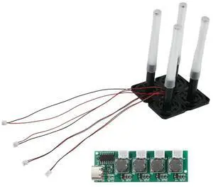 Four- Humidifier Module DIY Control Board Driver Circuit Board 1 to 4 Plant Watering Large Fog Volume Four- Humidifier Module DIY Control Board Driver Circuit Board 1 to 4 Plant Watering Large Fog Volume