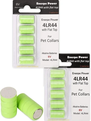 6V Replacement Batteries for Pet Stop, Perimeter, Dog Guard and Extreme Dog Collars 5-Pack & 10-Pack Options 6V Replacement Batteries for Pet Stop, Perimeter, Dog Guard and Extreme Dog Collars 5-Pack & 10-Pack Options
