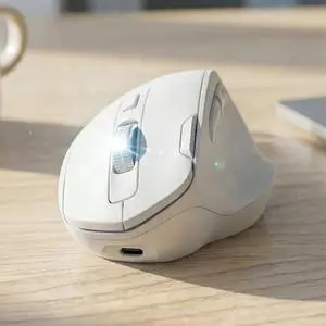 EWEADN C2 Ergonomic Wireless Mouse, Rechargeable Bluetooth & 2.4G Dual Mode Computer Mouse with RGB, Quiet Clicks, 5 Adjustable 4000 DPI, Comfortable Grip for Laptop, PC, Mac, Office - White EWEADN C2 Ergonomic Wireless Mouse, Rechargeable Bluetooth & 2.4G Dual Mode Computer Mouse with RGB, Quiet Clicks, 5 Adjustable 4000 DPI, Comfortable Grip for Laptop, PC, Mac, Office - White