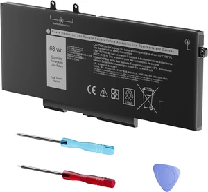 68Wh 3HWPP 15.2V Battery for Dell Latitude 5501 5510 5511 5401 5410 5411 E5410 E5510 E5401 E5501 E5411 E5511 Precision 3551 3541 for Inspiron 17 7500 7506 2-in-1 Black 451-BCMN 10X1J N2NLL 1VY7F 3YNXM 68Wh 3HWPP 15.2V Battery for Dell Latitude 5501 5510 5511 5401 5410 5411 E5410 E5510 E5401 E5501 E5411 E5511 Precision 3551 3541 for Inspiron 17 7500 7506 2-in-1 Black 451-BCMN 10X1J N2NLL 1VY7F 3YNXM