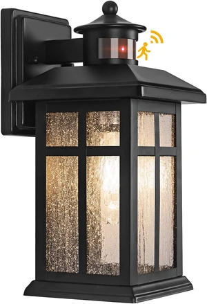 Brilvibera Outdoor Wall Light Motion Sensor, Dusk to Dawn Outdoor Lighting Brilvibera Outdoor Wall Light Motion Sensor, Dusk to Dawn Outdoor Lighting