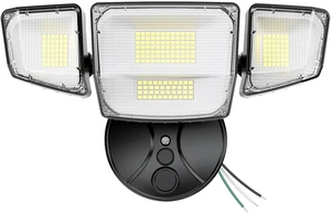 Onforu 90W Flood Lights Outdoor, 10000LM Ultra Bright 4-Head LED Security Light with Switch Control, IP66 Waterproof 6500K Exterior Lights for Yard Garage Patio Onforu 90W Flood Lights Outdoor, 10000LM Ultra Bright 4-Head LED Security Light with Switch Control, IP66 Waterproof 6500K Exterior Lights for Yard Garage Patio