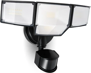 LUTEC 80W 9000LM Security Light Hardwire Motion Sensor Outdoor Lights LUTEC 80W 9000LM Security Light Hardwire Motion Sensor Outdoor Lights