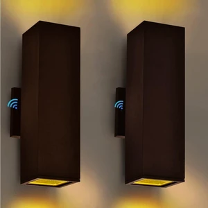 iYogaled 2 Pack Outdoor Wall Lights Dusk to Dawn Outdoor Lighting with Bulb iYogaled 2 Pack Outdoor Wall Lights Dusk to Dawn Outdoor Lighting with Bulb