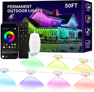 KSIPZE Permanent Outdoor Lights for House Waterproof IP67, Eaves LED Lights KSIPZE Permanent Outdoor Lights for House Waterproof IP67, Eaves LED Lights