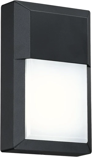 LIT-PaTH Outdoor Wall Light Fixture, Aluminum, LED 5000K, Black, 1 Pack LIT-PaTH Outdoor Wall Light Fixture, Aluminum, LED 5000K, Black, 1 Pack