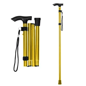 Cane Walking Stick Adjustable Folding walking Aluminum Collapsible Travel Hiking Cane Walking Stick Adjustable Folding walking Aluminum Collapsible Travel Hiking