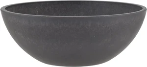 PSW Pot Collection M30DC 12-inch Plastic/Stone/Wood Composite Low Bowl Planter No Drainage Hole (Drillable), Shallow Indoor/Outer Pot for Succulents, Bonsai, Fairy Gardens, Herbs, Dark Charcoal PSW Pot Collection M30DC 12-inch Plastic/Stone/Wood Composite Low Bowl Planter No Drainage Hole (Drillable), Shallow Indoor/Outer Pot for Succulents, Bonsai, Fairy Gardens, Herbs, Dark Charcoal