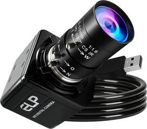 ELP Global Shutter USB Camera, Manual Zoom Telephoto UVC USB2.0 High Speed 1080P 90fps Lightburn Cameras for Laser, Variable Focus AR0234 Close-up Webcam for Computer ELP Global Shutter USB Camera, Manual Zoom Telephoto UVC USB2.0 High Speed 1080P 90fps Lightburn Cameras for Laser, Variable Focus AR0234 Close-up Webcam for Computer