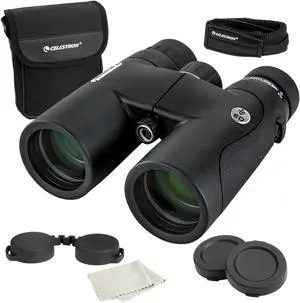 Celestron Nature DX ED 8x42 Premium Waterproof Birding Binoculars | ED Glass for True-to-Life Color, Fully Multi-Coated Optics & Phase Coated BaK-4 Prism, Sharp Edge-to-Edge Views, Waterproof Celestron Nature DX ED 8x42 Premium Waterproof Birding Binoculars | ED Glass for True-to-Life Color, Fully Multi-Coated Optics & Phase Coated BaK-4 Prism, Sharp Edge-to-Edge Views, Waterproof