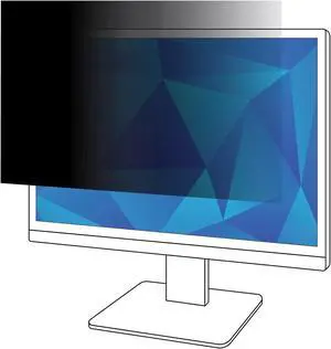 3M Privacy Filter for 27 Inch Widescreen Monitor, 16:9 Aspect Ratio | Reversable Gloss/Matte, Reduces Blue Light, Screen Protection, (PF270W9B) 3M Privacy Filter for 27 Inch Widescreen Monitor, 16:9 Aspect Ratio | Reversable Gloss/Matte, Reduces Blue Light, Screen Protection, (PF270W9B)