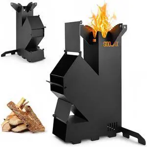Rocket Stove Portable Wood-Burning Camping Stove with Storage Bag Rocket Stove Portable Wood-Burning Camping Stove with Storage Bag