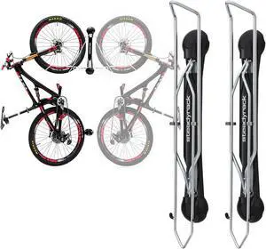 Steadyrack Swivel Bike Wall Mount, Vertical Mountain Bike Rack, Garage Steadyrack Swivel Bike Wall Mount, Vertical Mountain Bike Rack, Garage
