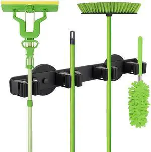 Strong Magnetic Mop Broom Holder | Heavy Duty, For Refrigerators, Magnet Wall Mount, Anti-slip Storage Rack, For Home Kitchen Workshop Laundry Garage Strong Magnetic Mop Broom Holder | Heavy Duty, For Refrigerators, Magnet Wall Mount, Anti-slip Storage Rack, For Home Kitchen Workshop Laundry Garage