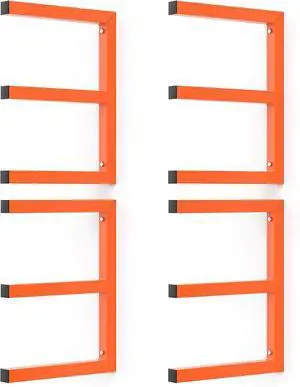 WALMANN Garage Wall Mounted Lumber Storage Rack, Overhead Lumber Rack WALMANN Garage Wall Mounted Lumber Storage Rack, Overhead Lumber Rack