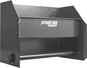 Extreme Max 5001.6122 Wall-Mount Aluminum Hand Cleaning Station Organizer for Enclosed Race Trailer, Shop, Garage, Storage - Black Extreme Max 5001.6122 Wall-Mount Aluminum Hand Cleaning Station Organizer for Enclosed Race Trailer, Shop, Garage, Storage - Black