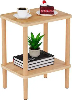 Solid Wood Side Table, Small End Table, Narrow Nightstand Bedside Table Solid Wood Side Table, Small End Table, Narrow Nightstand Bedside Table