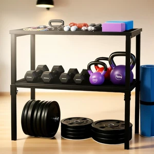 Adjustable Dumbbell/Kettlebell Rack Stand 500-800LB Heavy Duty Adjustable Dumbbell/Kettlebell Rack Stand 500-800LB Heavy Duty