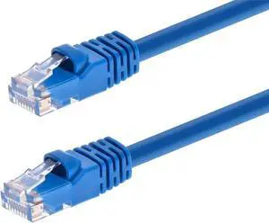 Monoprice 100FT 24AWG Cat6 550MHz UTP Ethernet Bare Copper Network Cable - Blue Monoprice 100FT 24AWG Cat6 550MHz UTP Ethernet Bare Copper Network Cable - Blue